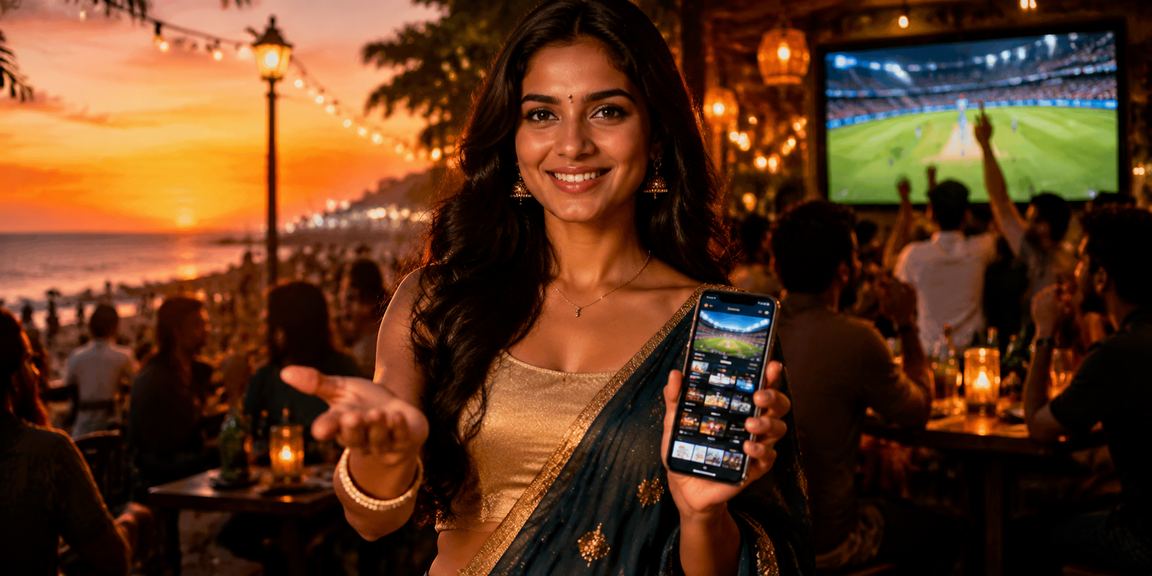 Night market with cricket betting in Chennai